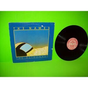 The Names The Astronaut Vinyl 12" EP Record 1982 Post-Punk Coldwave Belgium RARE